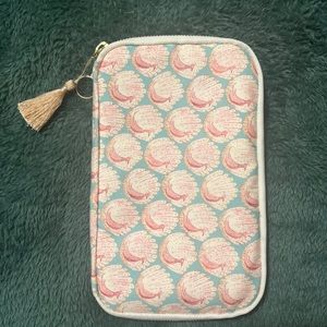 Hobonichi Ane drawer (medium) pouch : Liberty Fabrics Peacocks of Grantham Hall